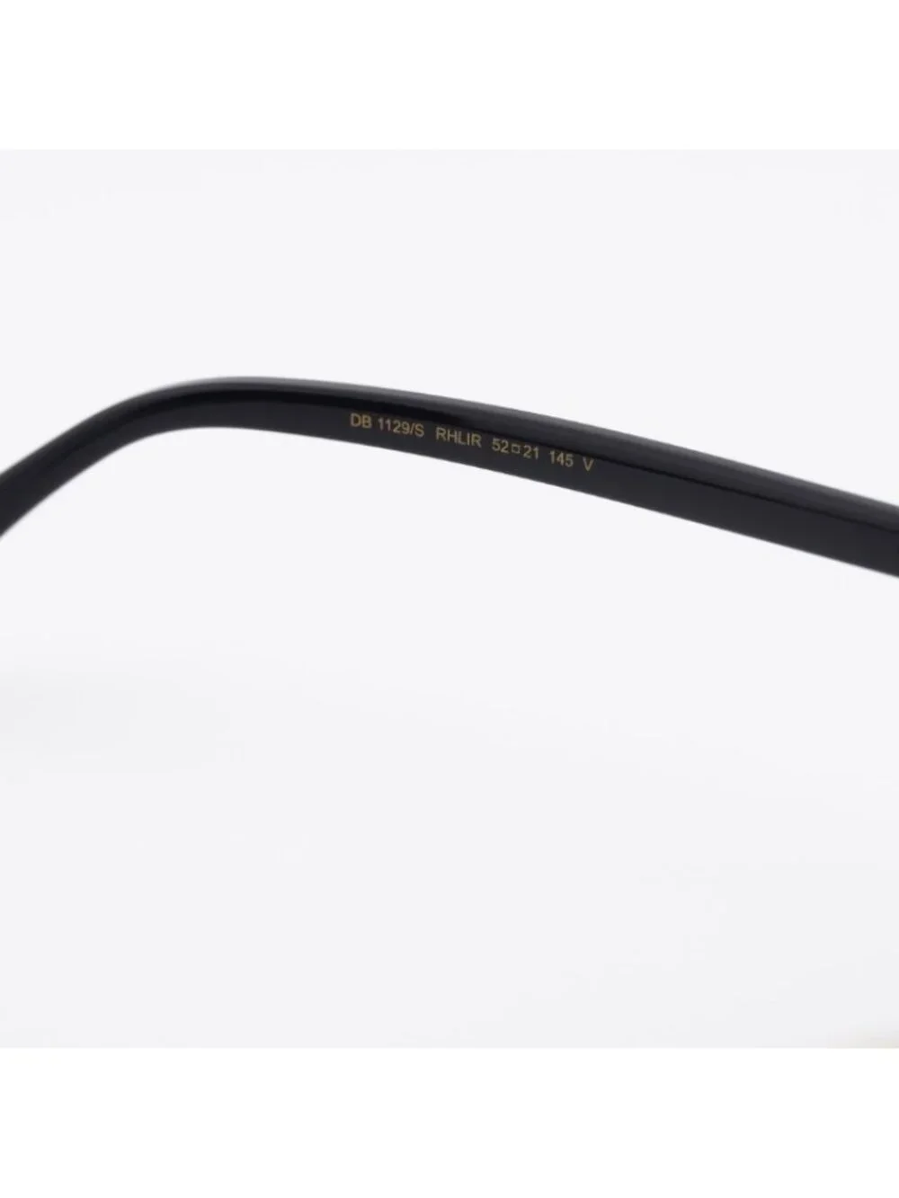 David Beckham DB 1129/S 0RHL IR Sunglasses Gold Geometric Frame, Grey Lenses